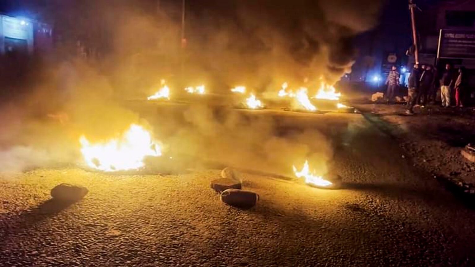 Burning Manipur
