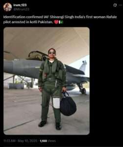 Indian Female Pilot 