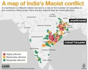 Maoist Locations