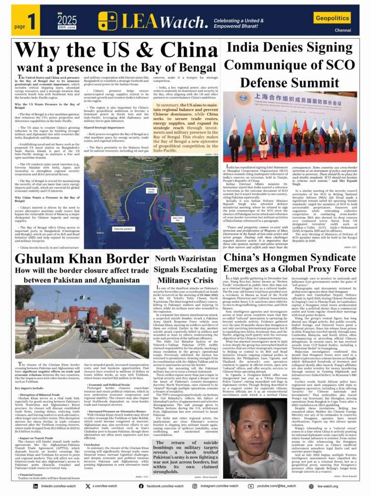 LEA Watch E-Newspaper 30th June 2025