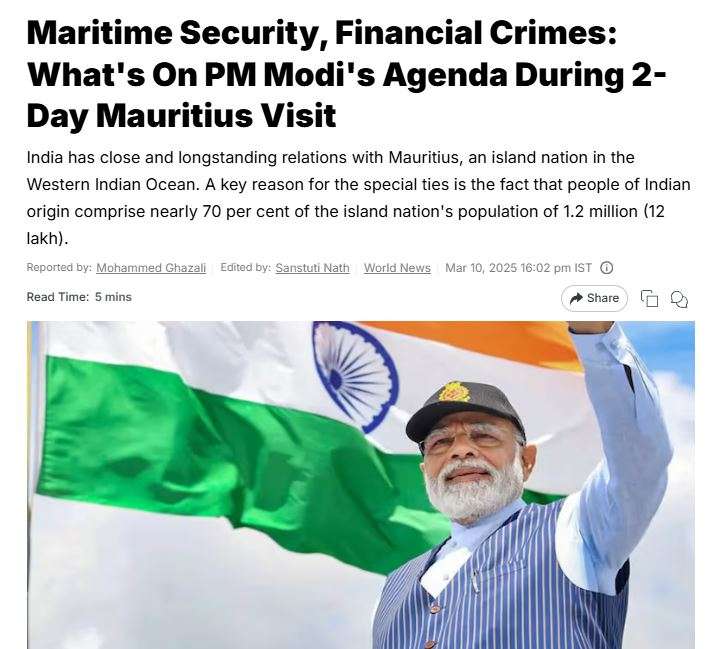 India Mauritius Trade