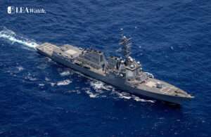 US Destroyer ‘Drive Away’