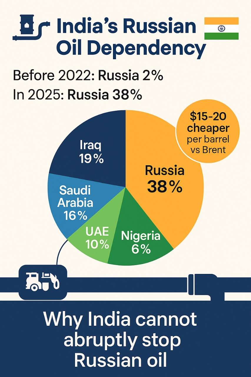 India-Russia Oil Dependency