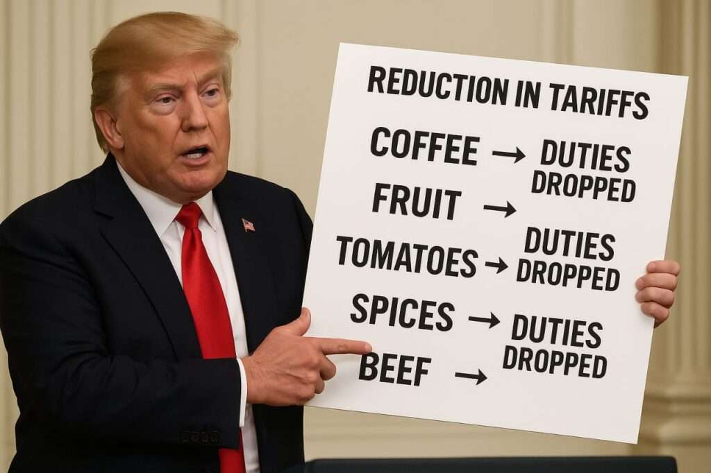 US Food Tariff Rollback